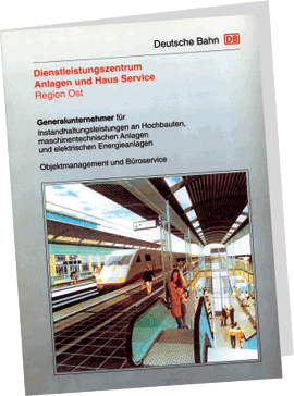 Prospekt, Deutsche Bahn AG, Berlin