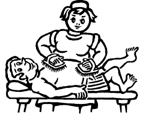 Freihand-Illustration, Pflegezentrum Rohmich, Berlin