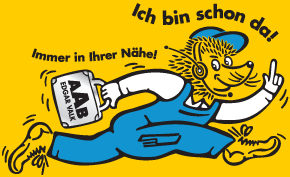 Werbefigur, AAB Edgar Valk, Berlin