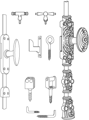 Technische Illustration, GSG Baubeschläge Elsterwerda, (Mac, FH 9.0)