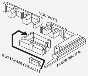 Orientierungskarte Toni Technik, Berlin